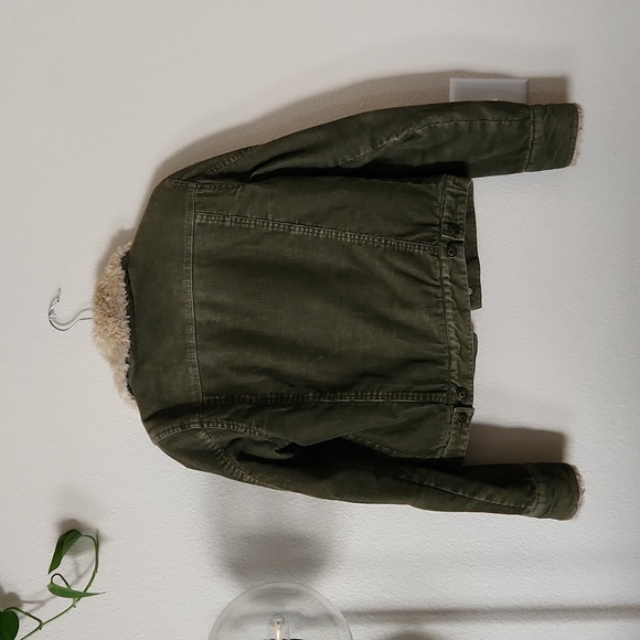 Olive corduroy jacket - Picture 3 of 3